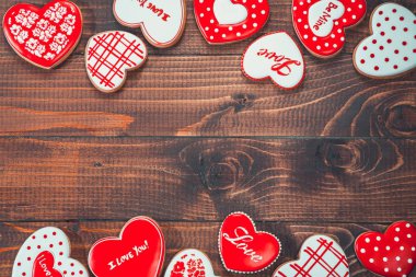 Sevgililer günü bisküvi