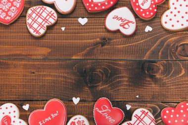 Sevgililer günü bisküvi