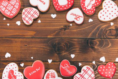 Sevgililer günü bisküvi