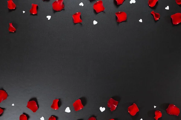 Beautiful red rose petals — Stock Photo, Image