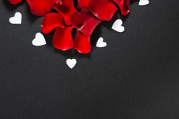 Beautiful red rose petals — Stock Photo, Image