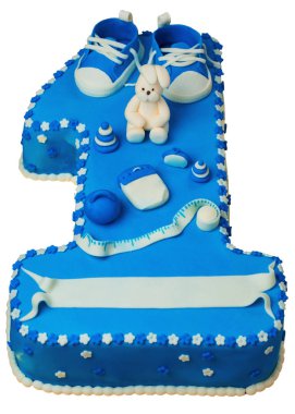 eerste verjaardagstaart 