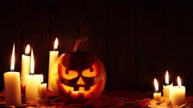 Cadılar Bayramı Balkabağı parlayan yüzü