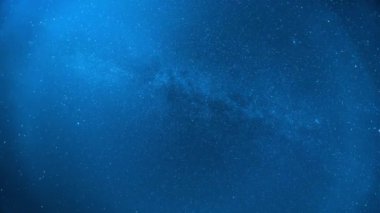 sonsuz gece gökyüzü ile Samanyolu