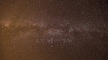 sonsuz gece gökyüzü ile Samanyolu