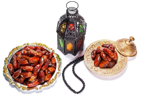 Мусульманский Праздник Священного Месяца Рамадан Карим Заднем Плане Светящаяся Полоса — стоковое фото