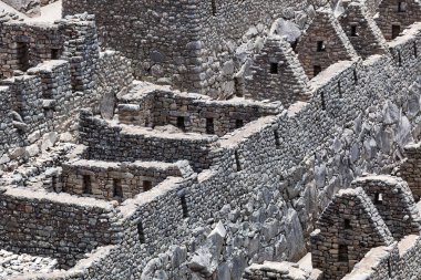 Machu Picchu harabe duvarlar