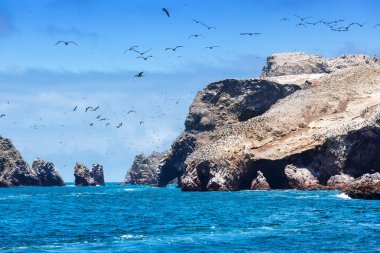 güneşli bir gün adada