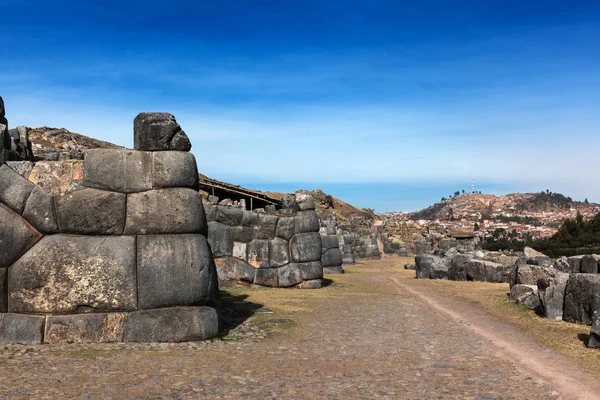 Древняя крепость инков — стоковое фото