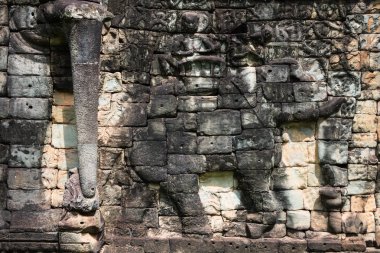 Teras üzerinden yıldız vasıl Angkor Thom, Cambodia