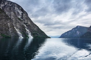Sognefjord görünümünü