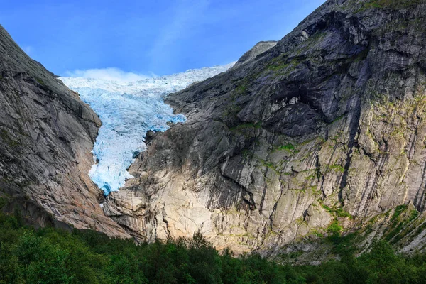 Briksdal glacier, Norway — Stock Photo, Image