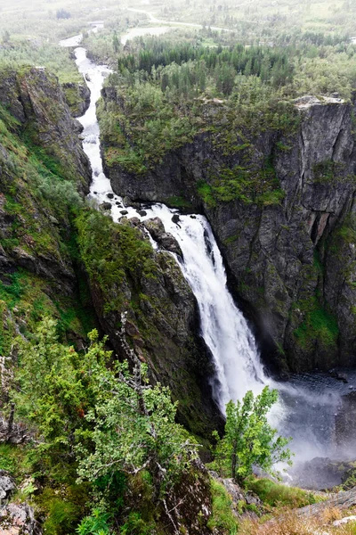 Voringsfossen-vízesés. Hordaland — Stock Fotó