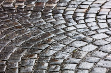 arkaplan olarak eski taş kaldırım