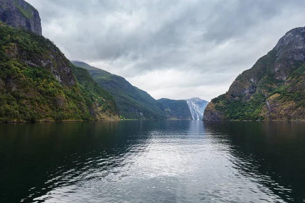 Kilátás Fjordra Norvégia — Stock Fotó