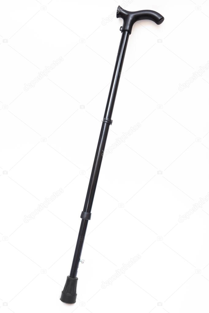 walking crutch on a white background