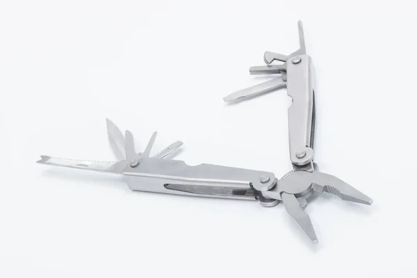 白い背景のツールとナイフ — ストック写真