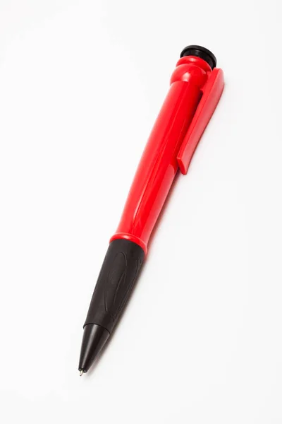 Moderner Kugelschreiber Auf Weißem Hintergrund — Stockfoto