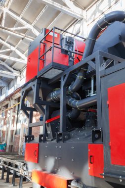 Modern atölye için yeni bir kum püskürtme makinesi