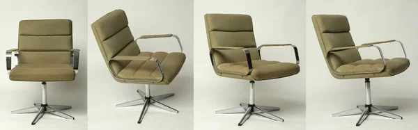 Conjunto de cadeira de escritório (design antigo ) — Fotografia de Stock
