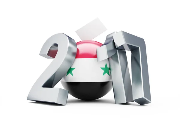 Elections présidentielles syriennes 2017 — Photo