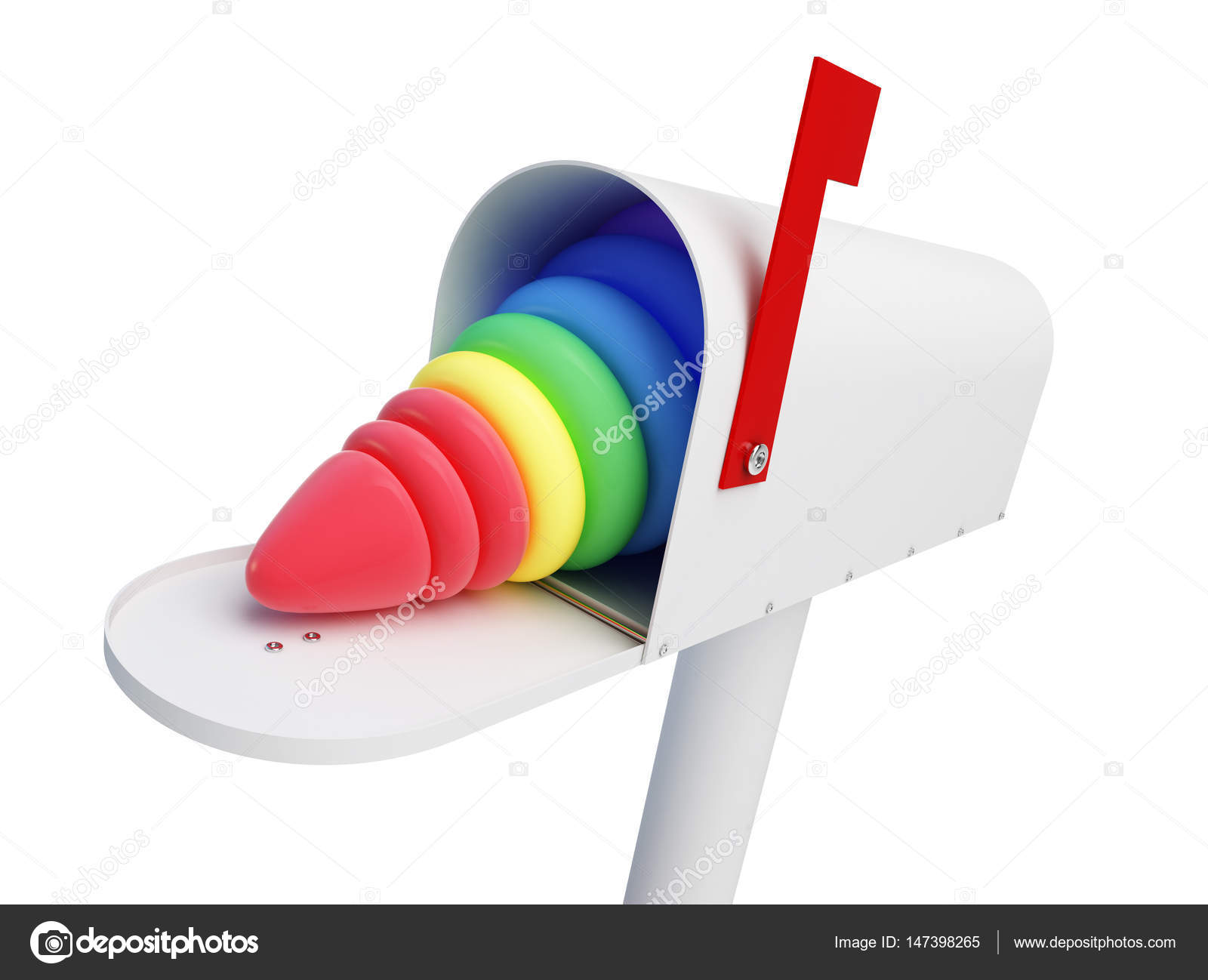 toy post box plastic