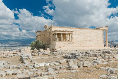 Akropolis, Atina - Yunanistan Erechtheion
