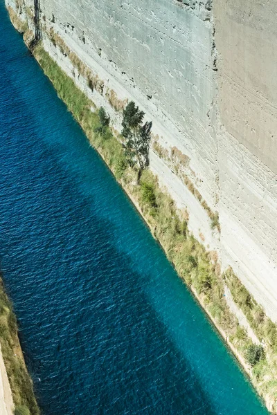 Il Canale di Corinto in Grecia — Foto Stock