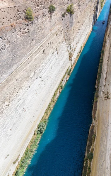 Il Canale di Corinto in Grecia — Foto Stock