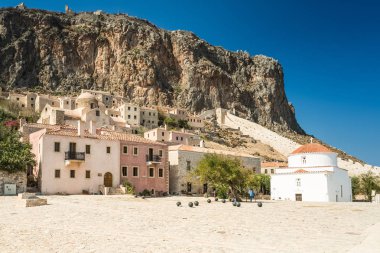 Monemvasia kasaba Laconia, Yunanistan