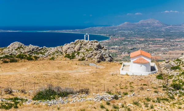 Church in mountains near Neapoli Vion City, Greece — Stock Photo, Image