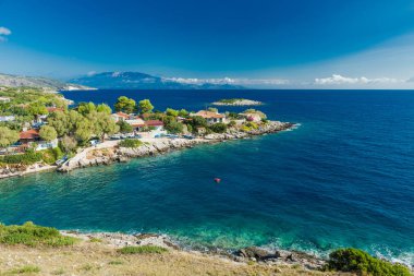 Yaz manzara Zakynthos, Yunanistan
