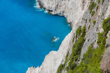 Navagio koyunda Zakynthos, Yunanistan