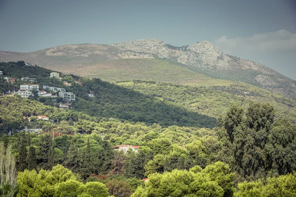 Bergslandskap, Patras — Stockfoto