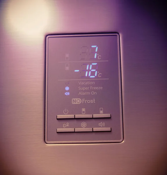 Refrigerator Control Panel — Stock Photo, Image