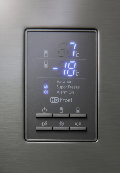 Refrigerator Control Panel — Stock Photo, Image