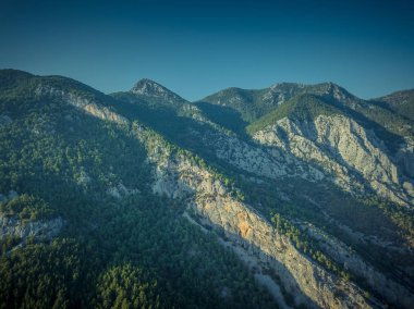 Sapadere Kanyonu kuş bakışı
