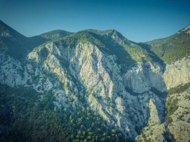 Sapadere Kanyonu kuş bakışı