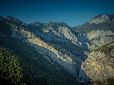 Sapadere Kanyonu kuş bakışı