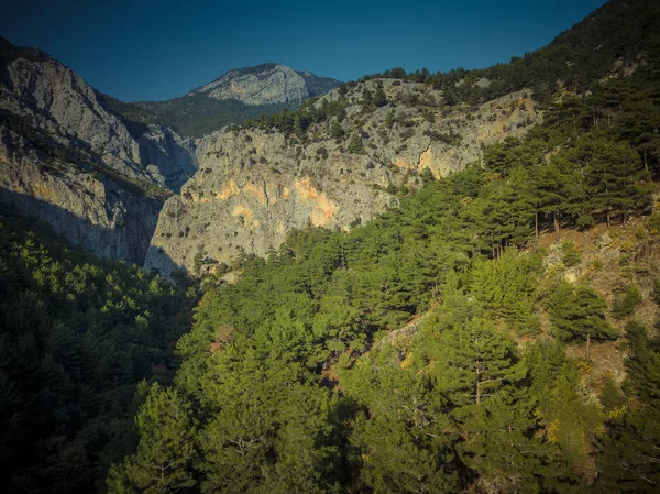 Sapadere Canyon från fågelperspektiv — Stockfoto
