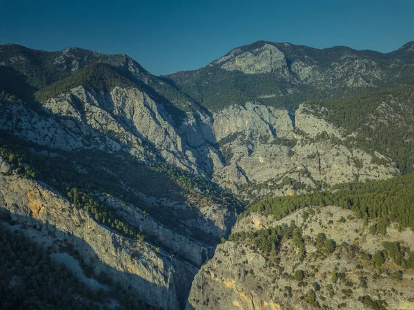 Sapadere Canyon depuis une vue à vol d'oiseau — Photo