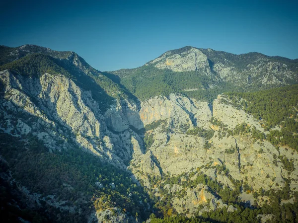 Sapadere Canyon vanuit vogelperspectief — Stockfoto