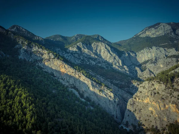 Sapadere Kanyonu kuş bakışı