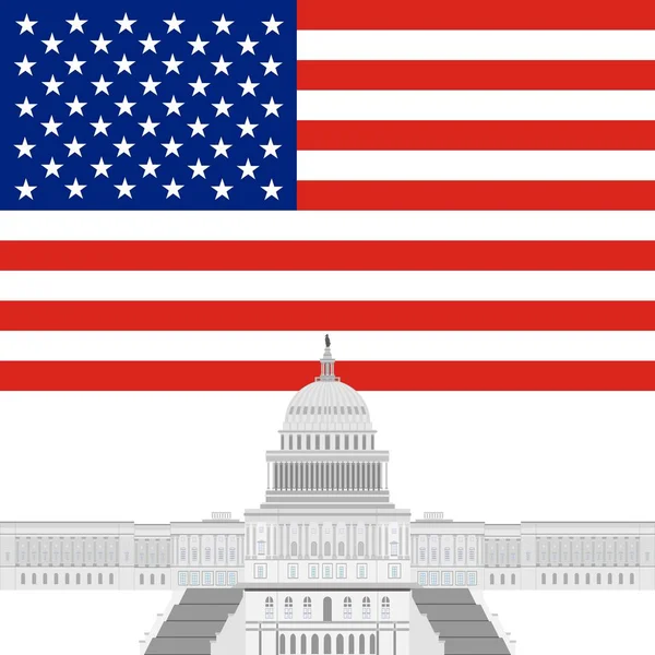 Capitol of the United States — Stock Vector