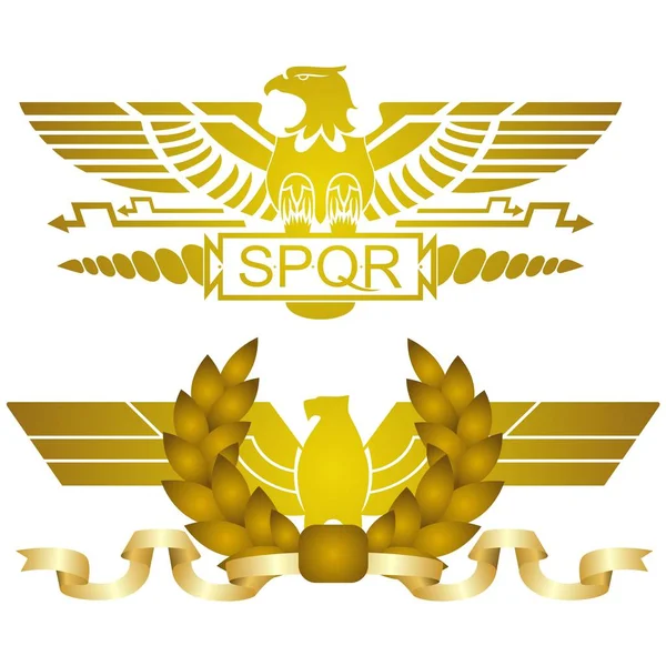 Simboli delle legioni romane-2 — Vettoriale Stock