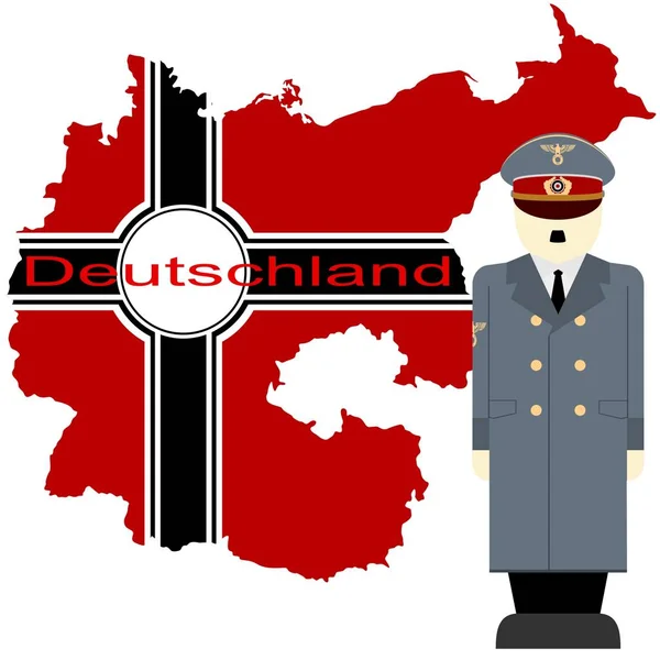 히틀러와 독일 — 스톡 사진