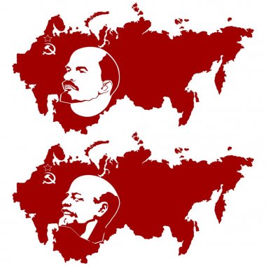 SSCB ve Lenin Haritası