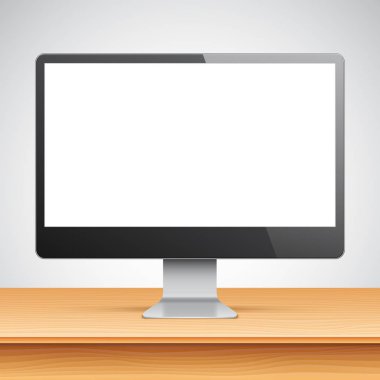 bilgisayar monitöründe tablo