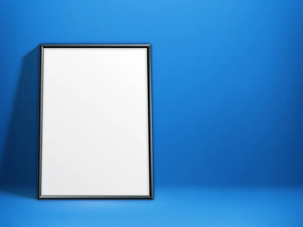 Šablona prázdné bílé plakát — Stockový vektor