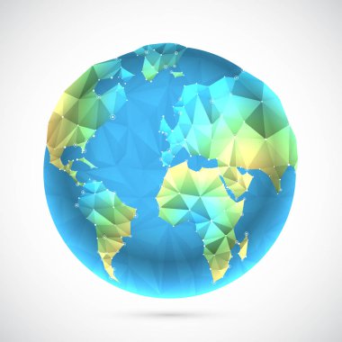 Poligonal dünya Küre